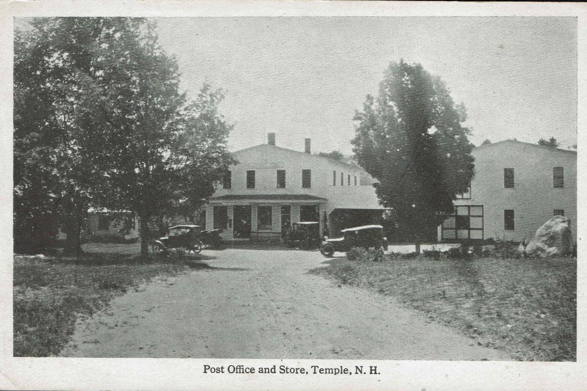 Looking toward the Post Office and Store